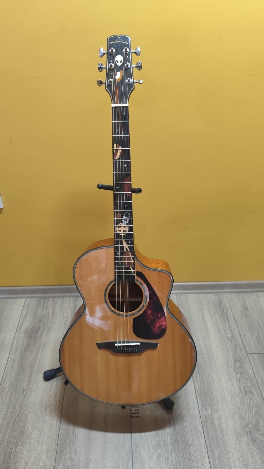 Kişiselleştirilebilir Pickguard Akustik Gitar Kendinden Yapışkanlı (Pena Korumalığı)