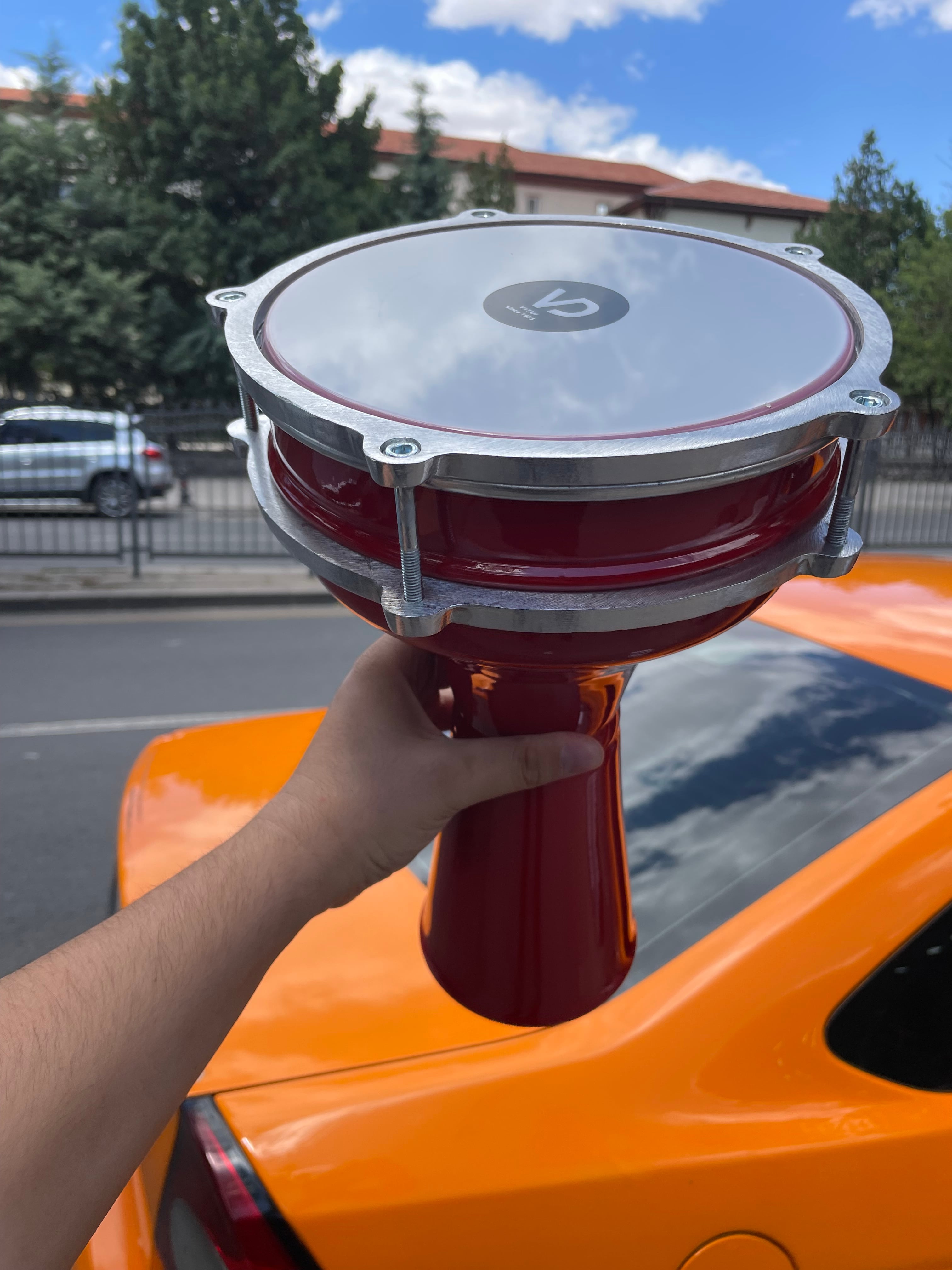  4 Numara Alüminyum Darbuka SV104