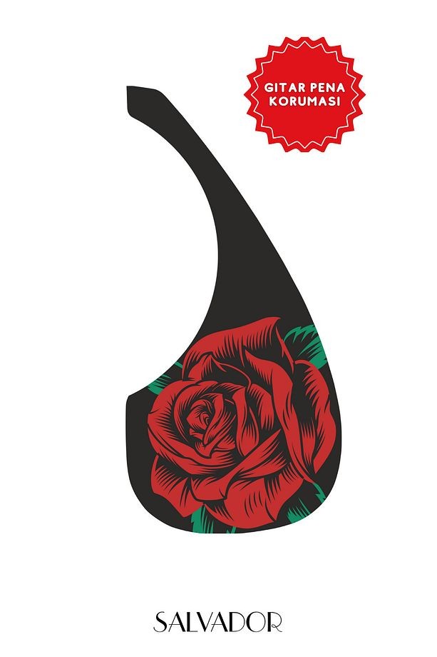 Pickguard Akustik Gitar Kendinden Yapışkanlı (Pena Korumalığı)