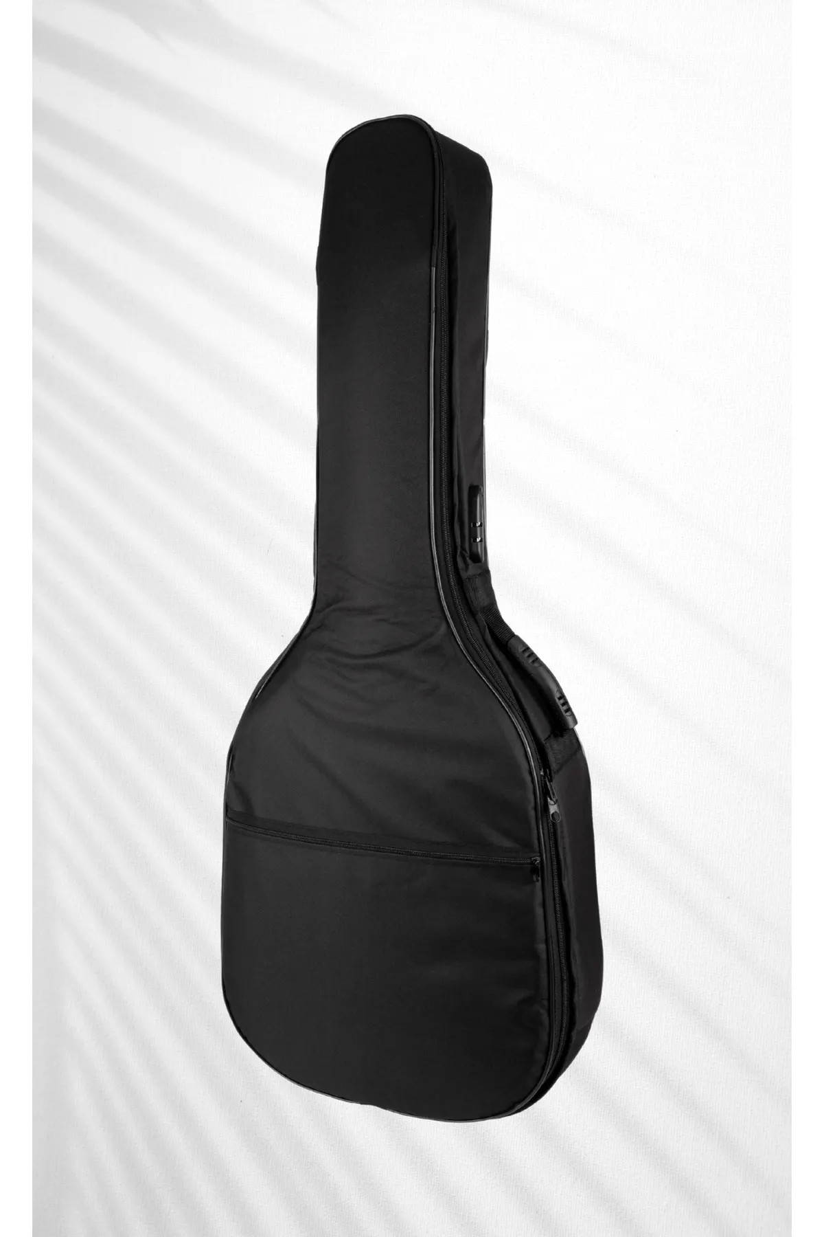 Profesyonel Akustik/Klasik Gitar Kılıfı - Su Geçirmez, Pedli (Kapo+Tel+Pena Hediye)