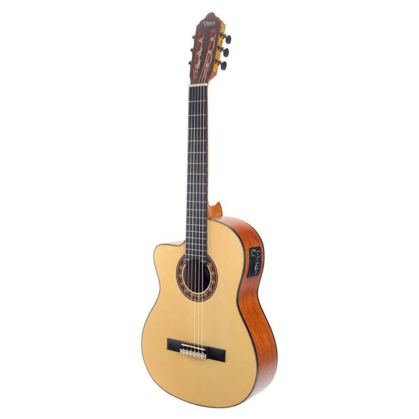 VC304CEL Solak Elektro Klasik Gitar,solak Cutaway(Kılıf Hediye)