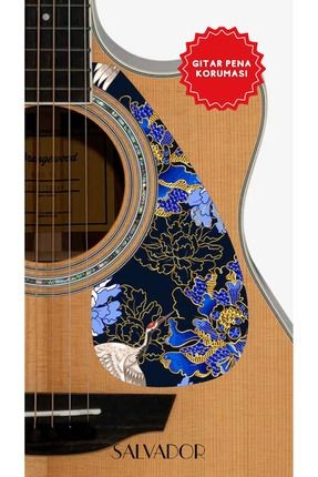 Pickguard Akustik Gitar Kendinden Yapışkanlı (Pena Korumalığı) - Blue Dream