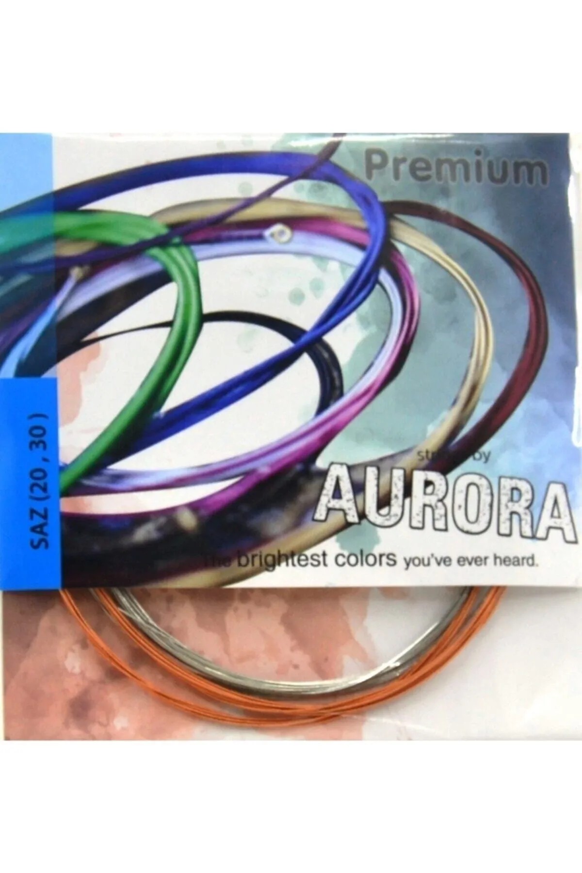 Aurora 0.20 Uzun Sap Profesyonel Bağlama Teli Takımı