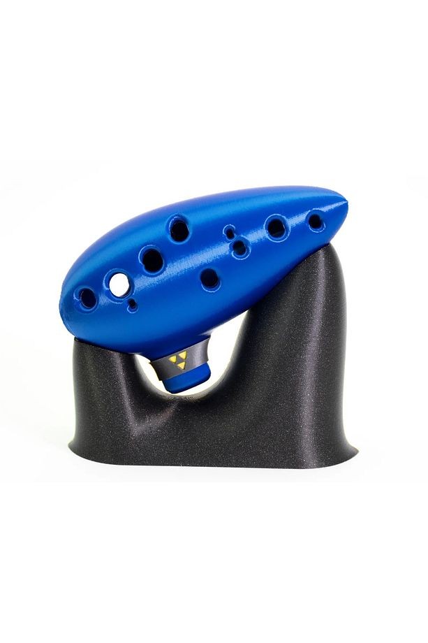 Montavo Ocarina 12 Delik Ocarina Seramik Alto C Ocarina Flüt Mavi
