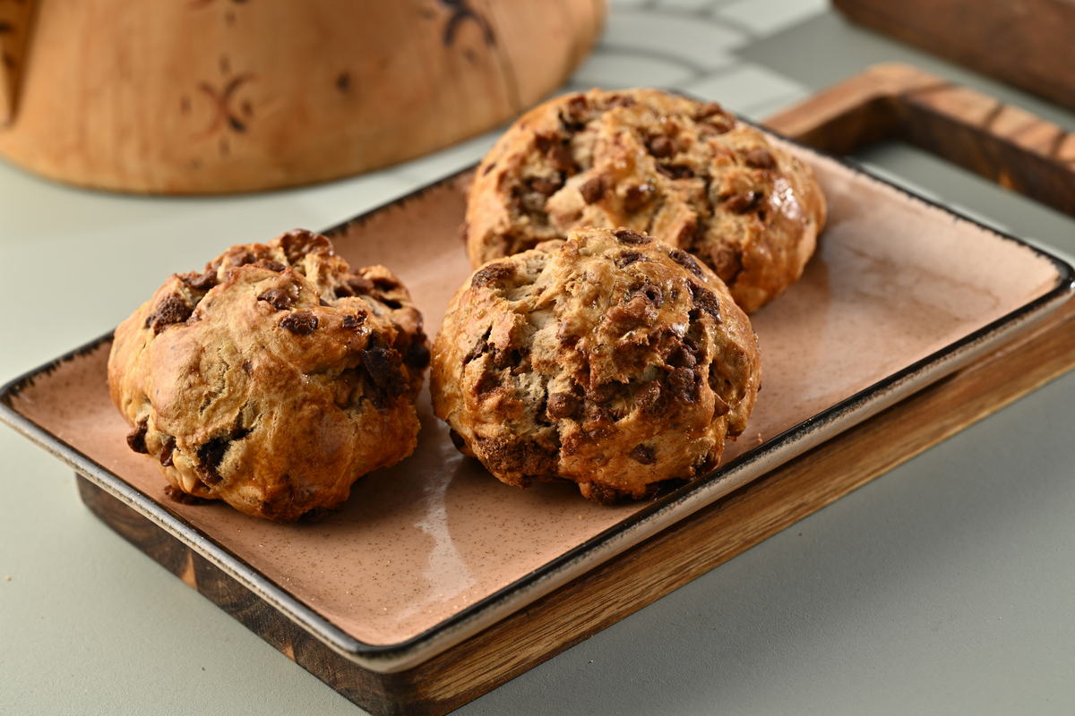 Çikolatalı Cevizli Scone Adet (100-115gr)