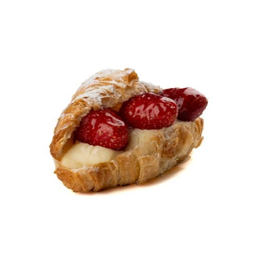 Mini Çilekli Kruvasan
