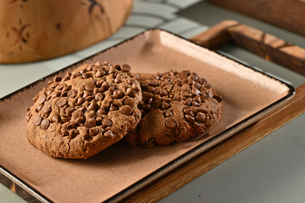 Büyük Damla Çikolatalı Glutensiz Karabuğday Kurabiye Adet
