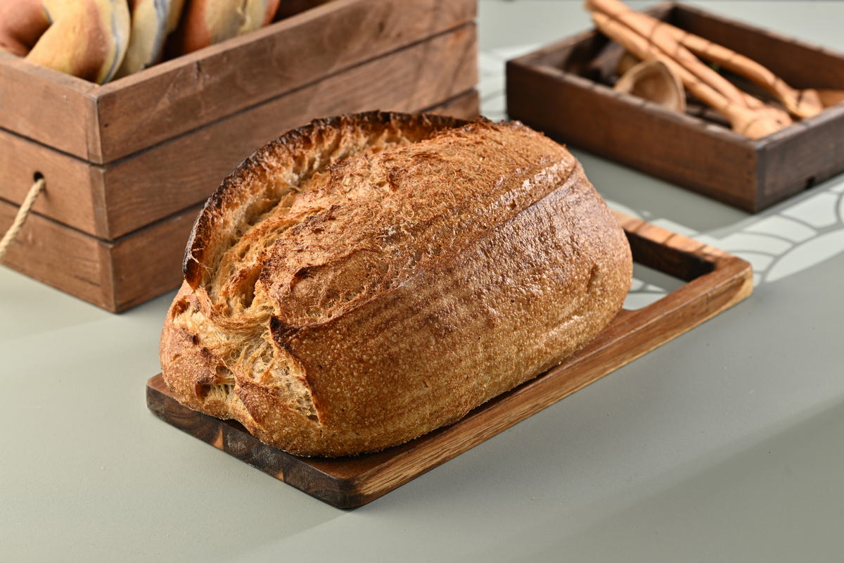 Ekşi Mayalı Sade Köy Ekmeği   (700-750gr)