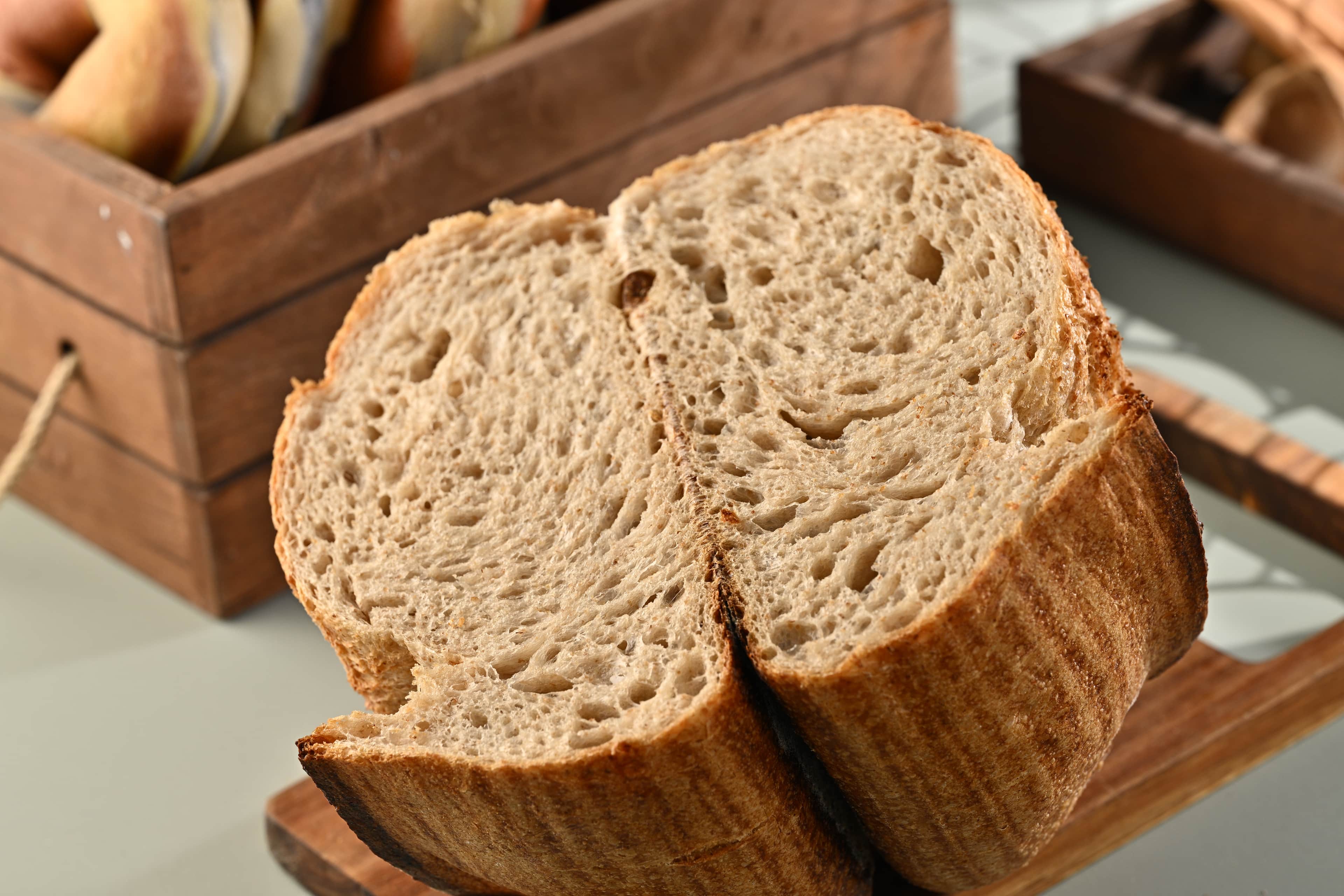 Ekşi Mayalı Sade Köy Ekmeği   (700-750gr)