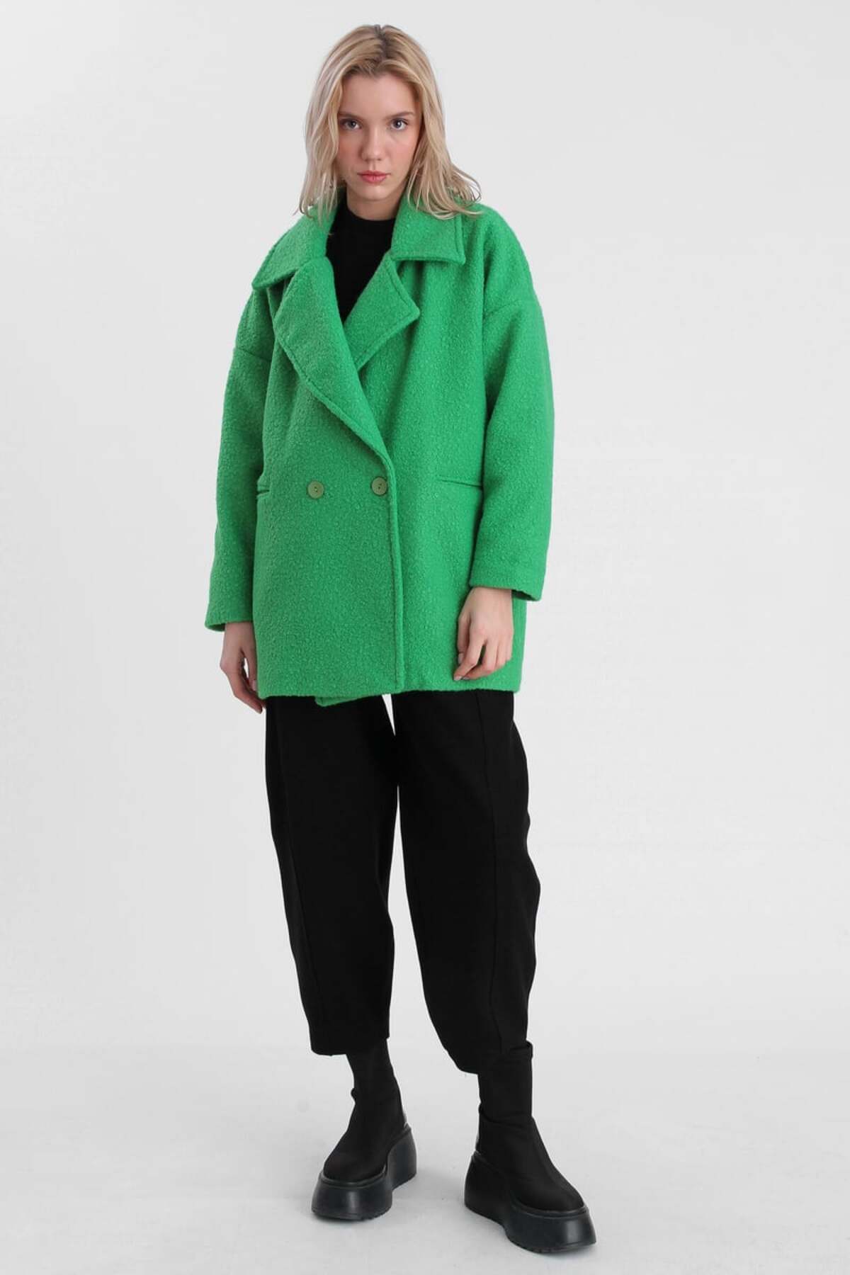 OVERSİZE BUKLET KABAN