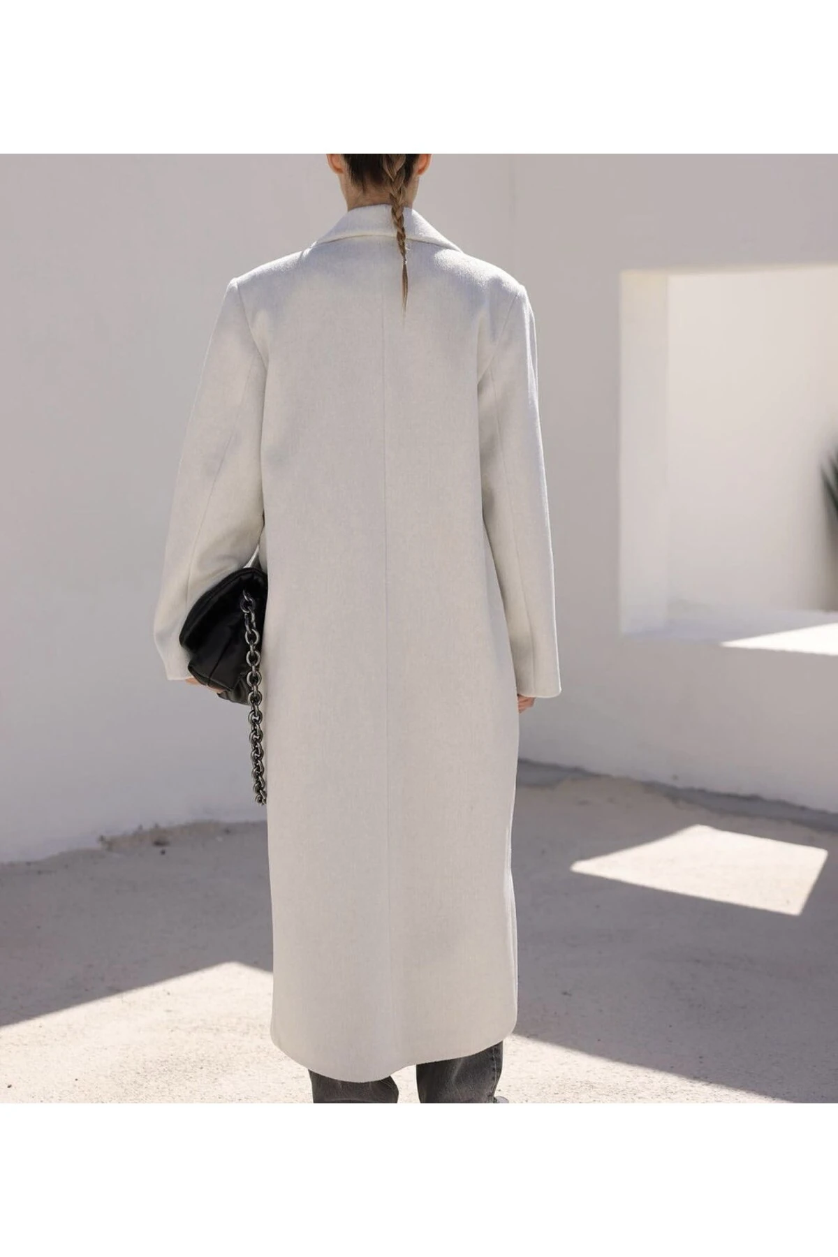 GRİ KAŞE PREMİUM KABAN