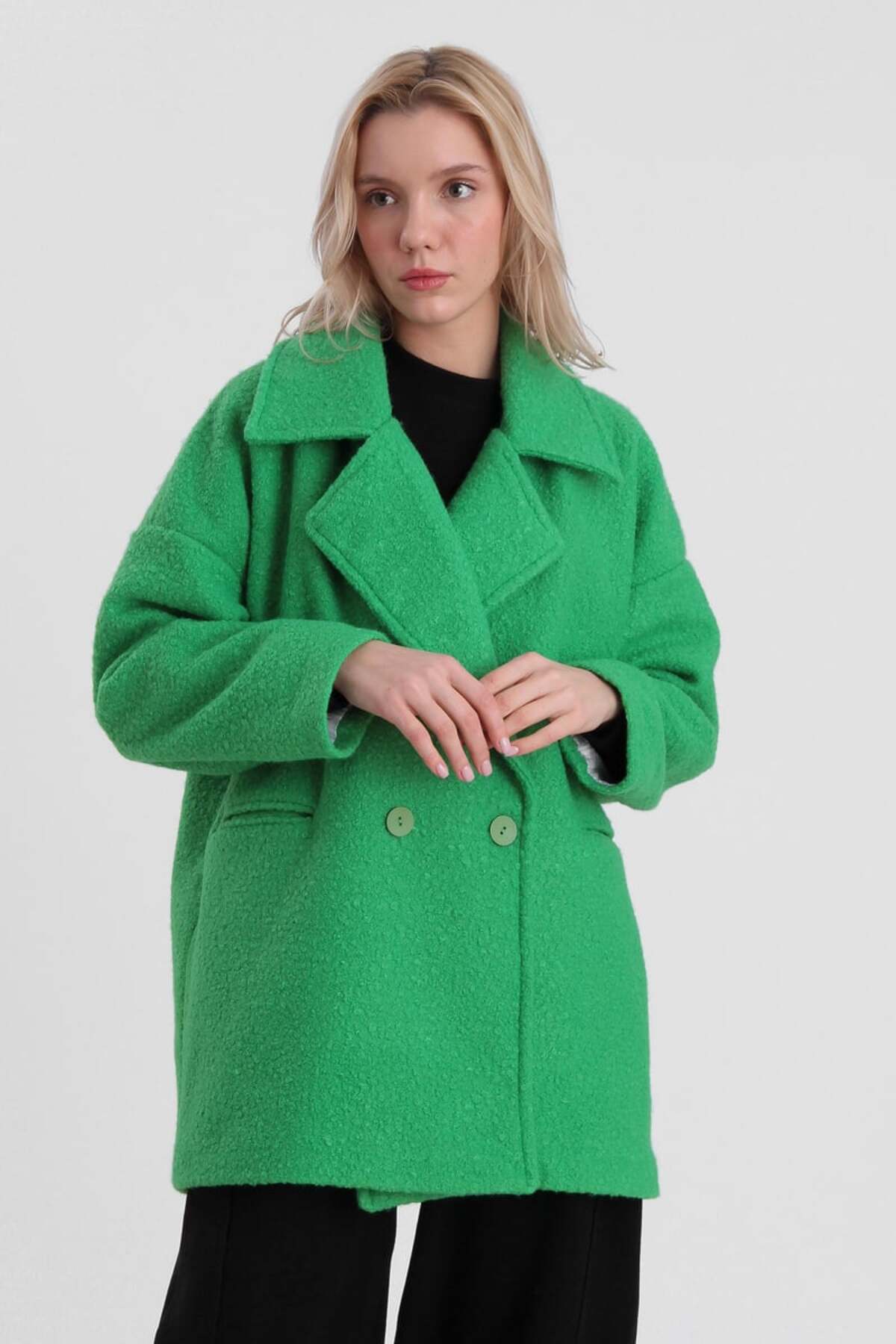 OVERSİZE BUKLET KABAN