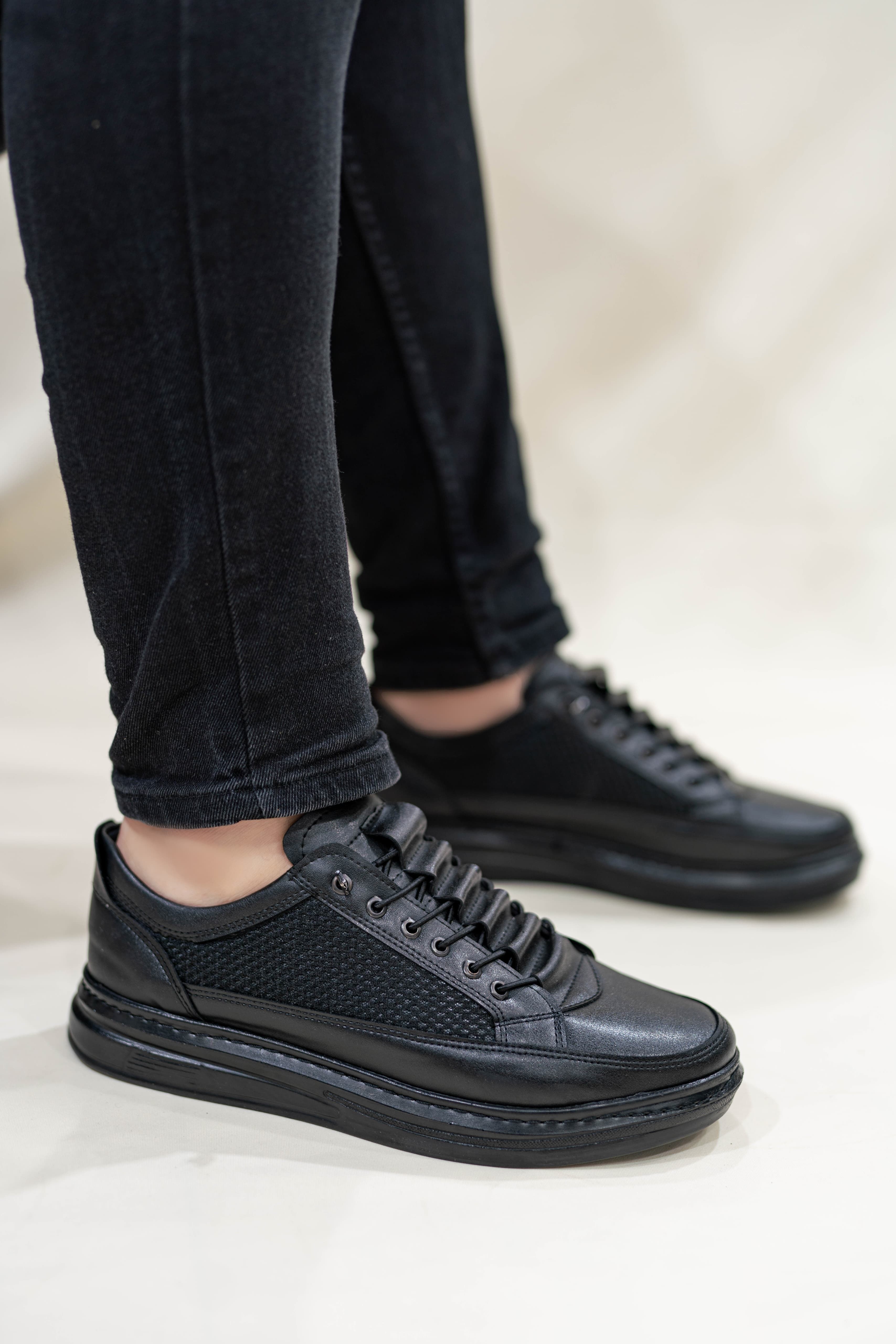 Erkek Fileli Lastikli Günlük Casual Ayakkabı Sneaker WSB4060