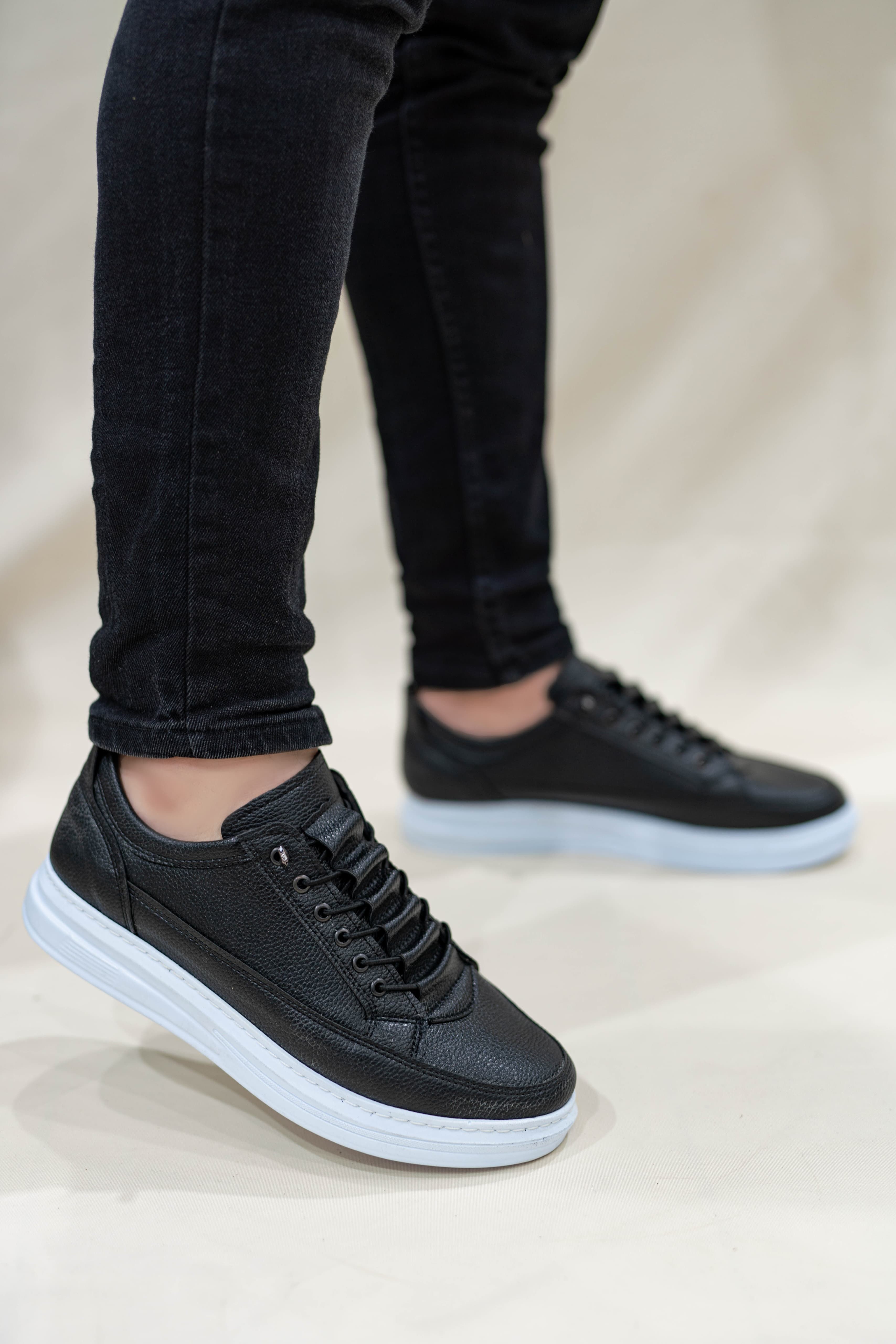 Erkek Sade Lastikli Günlük Casual Ayakkabı Sneaker WSB4056