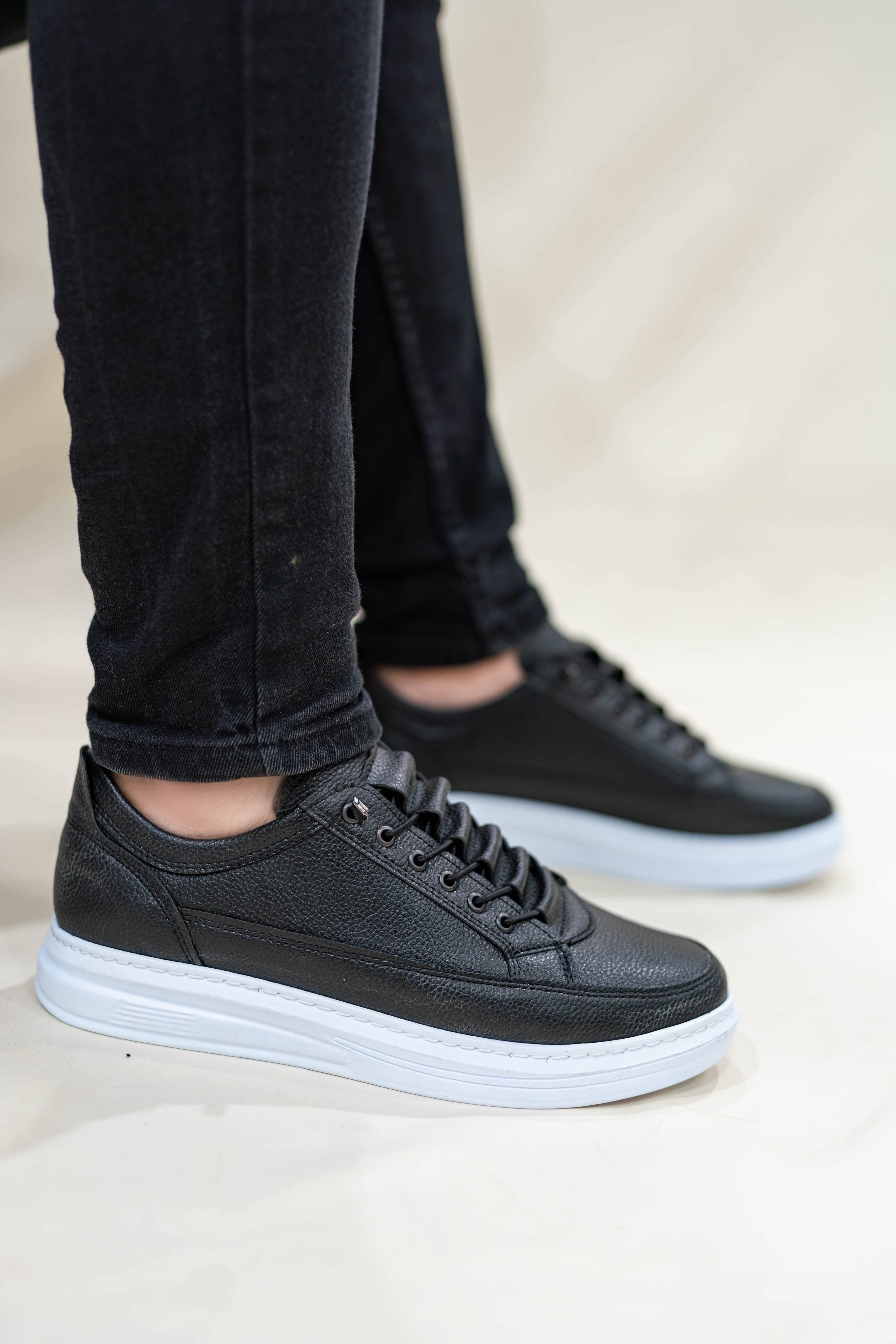 Erkek Sade Lastikli Günlük Casual Ayakkabı Sneaker WSB4056