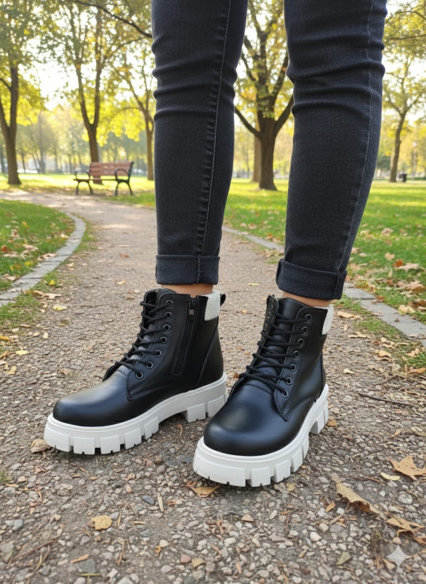 Kadın Bej Su Geçirmez Triko Postal Bot WSB1160