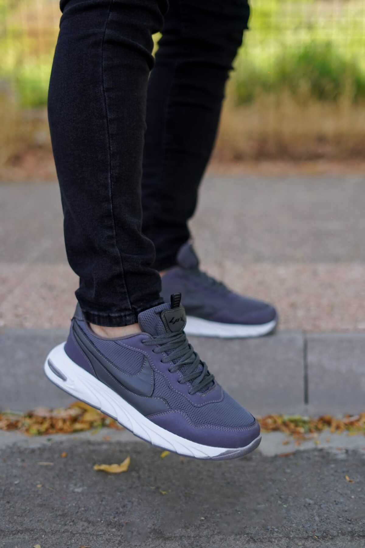 Füme Erkek Rahat Yürüyüş Ayakkabısı Sneaker Wsb0550