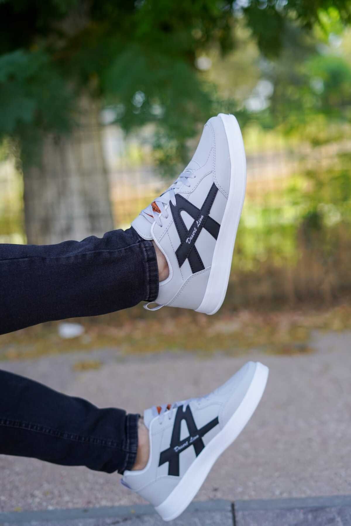 Gri Erkek Rahat A Günlük Sneaker Wsb0556