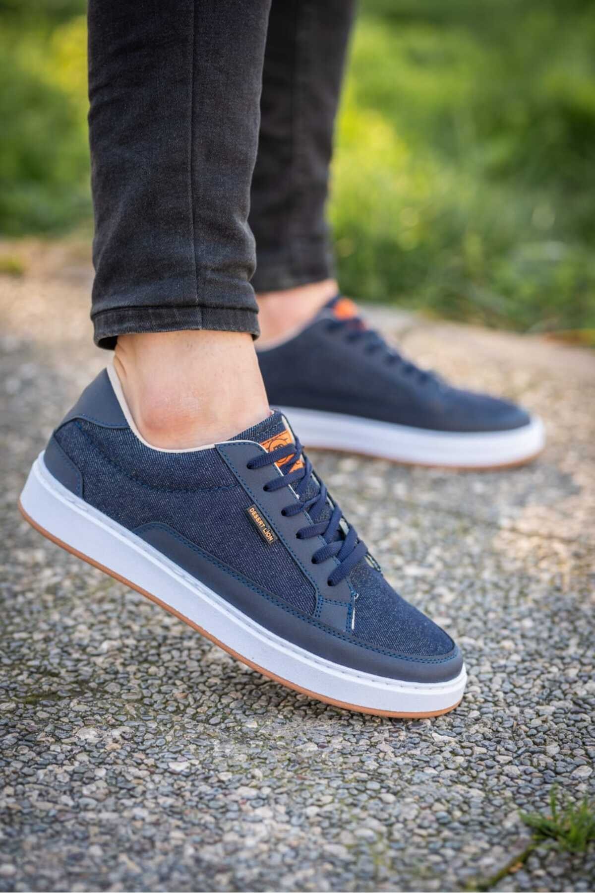 Erkek Düz Taban Ortopedik Sneaker Ayakkabı Wsb0788