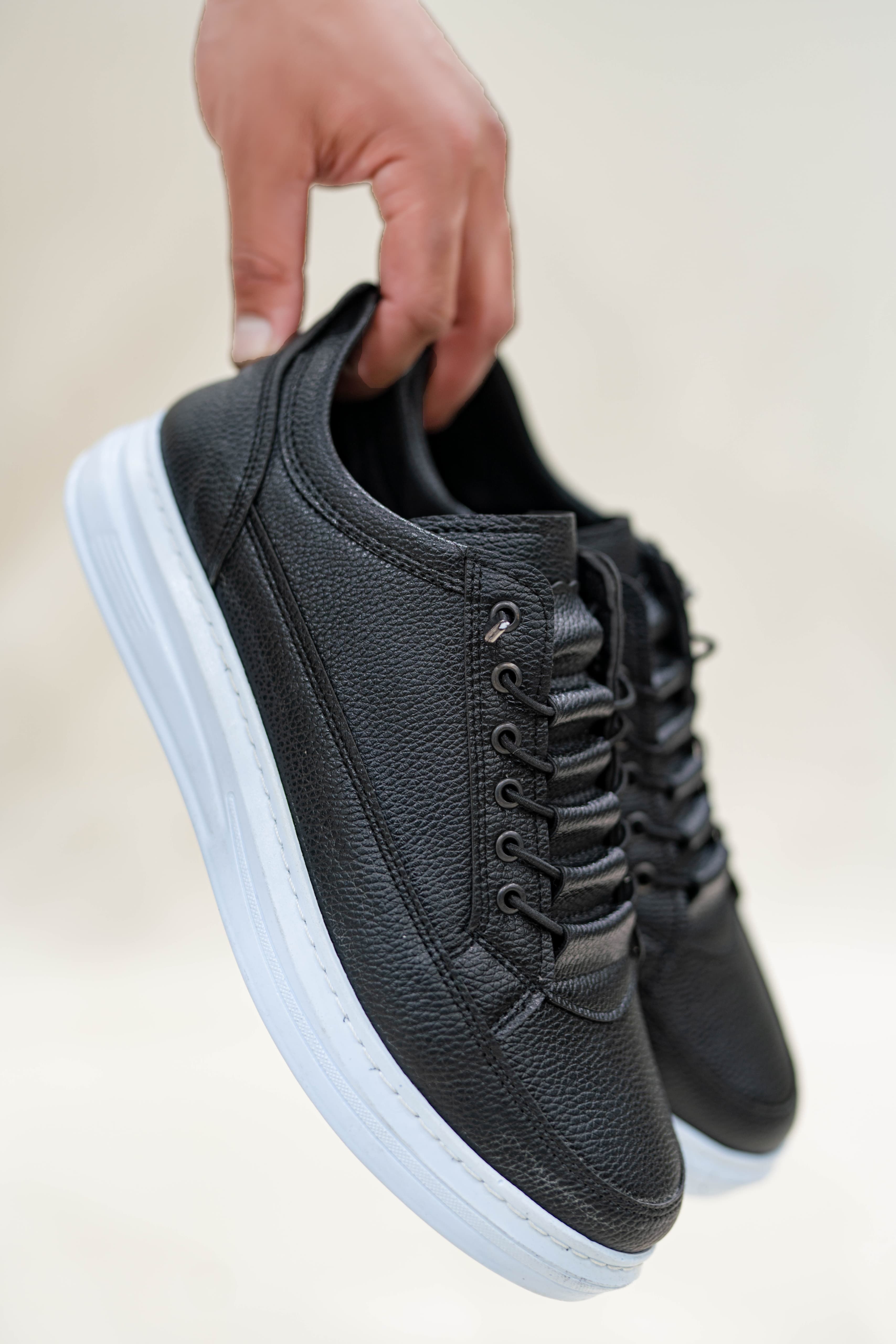 Erkek Sade Lastikli Günlük Casual Ayakkabı Sneaker WSB4056