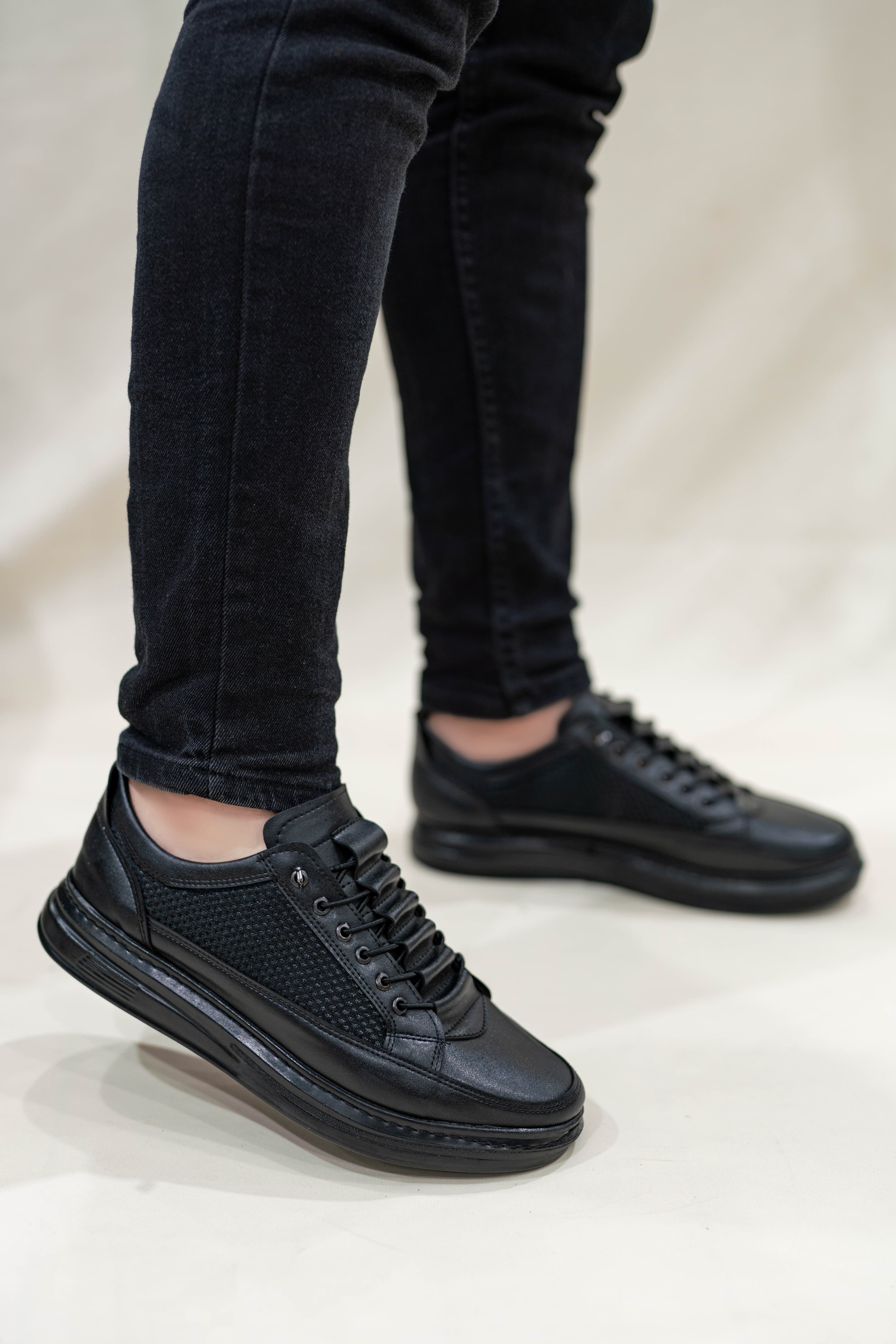 Erkek Fileli Lastikli Günlük Casual Ayakkabı Sneaker WSB4060