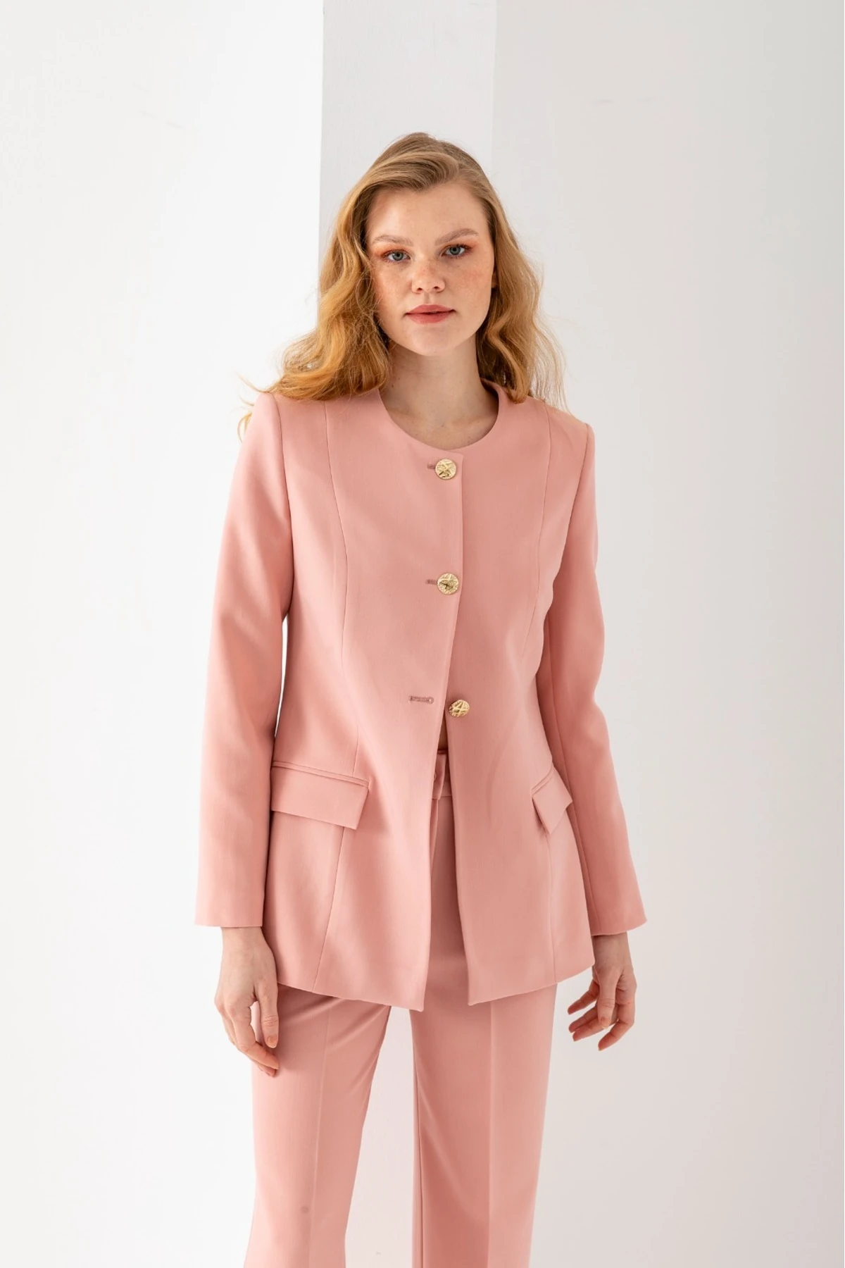 Kadın Spor Şık Blazer Takım Elbise