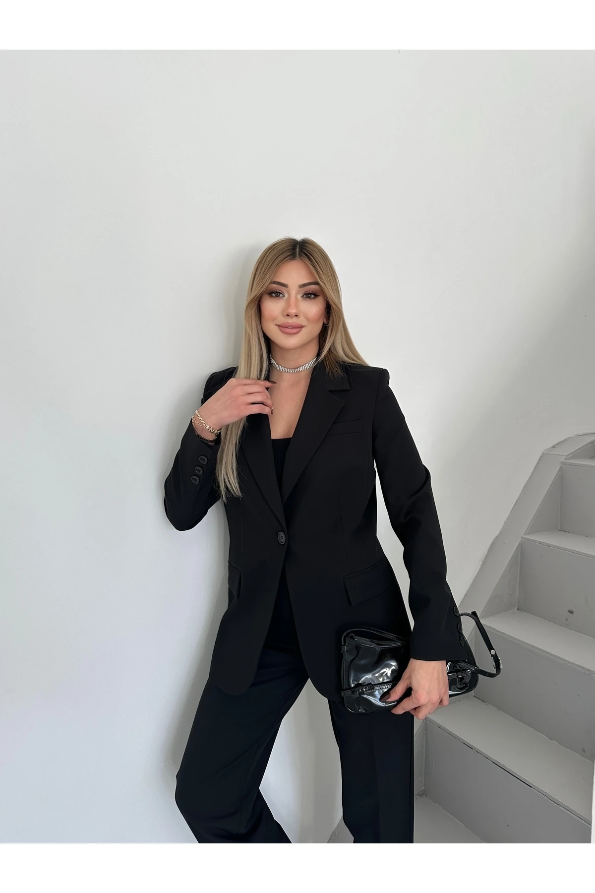 Women’s Classic Two-Piece Blazer Set