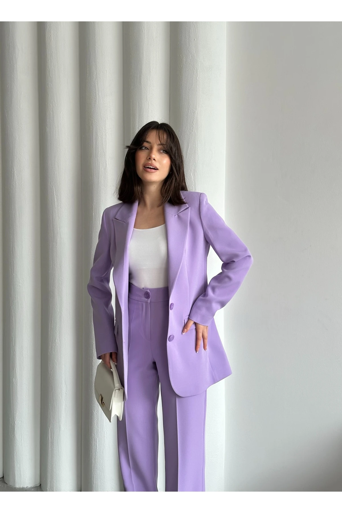 ÇİFT DÜĞMELİ BLAZER TAKIMI