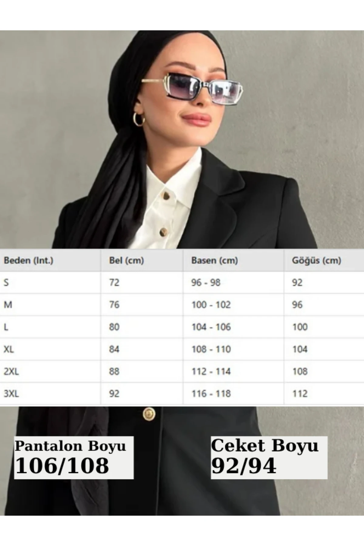 Klasik modern uzun ikili takım