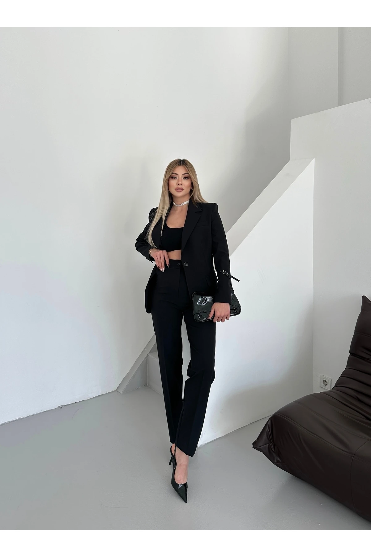 Women’s Classic Two-Piece Blazer Set