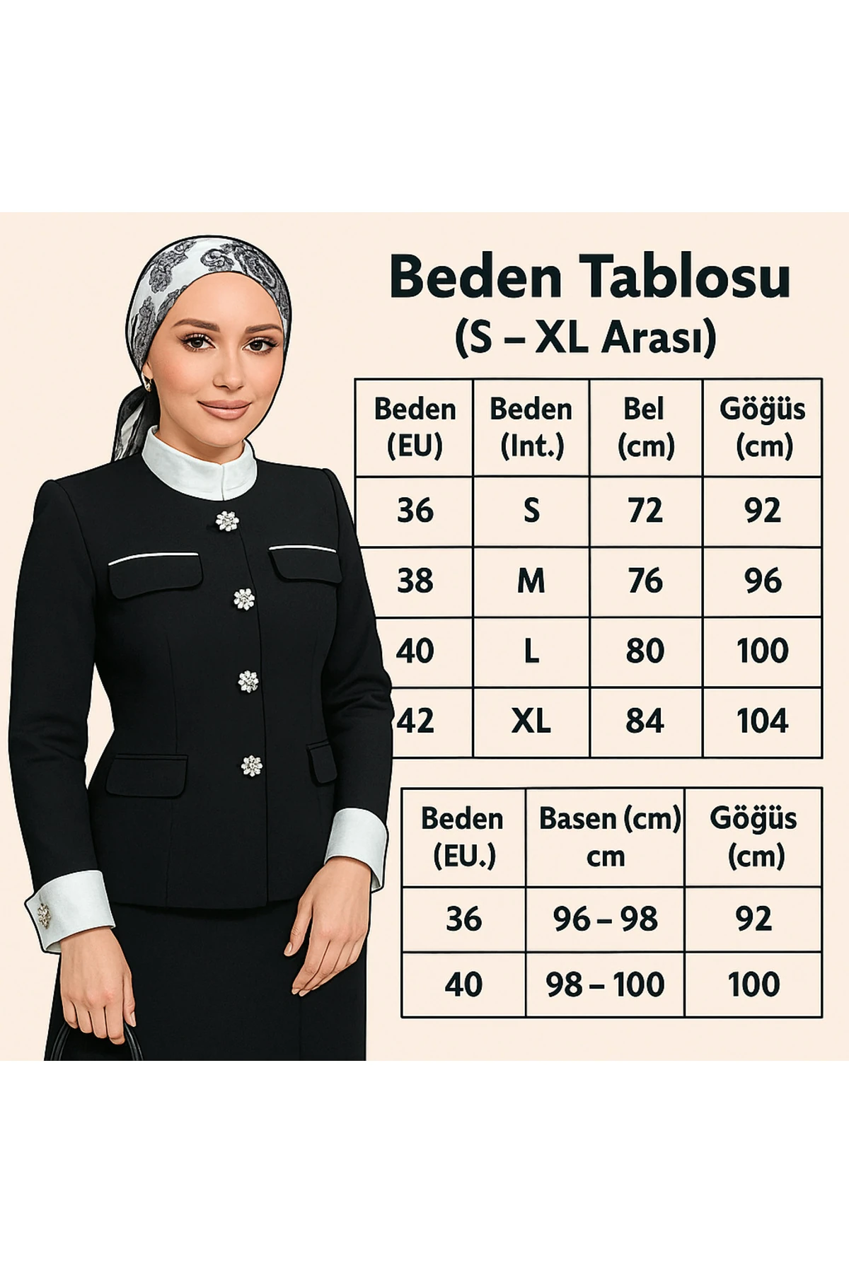 zirkon taş detaylı vintage ikili kadın takım