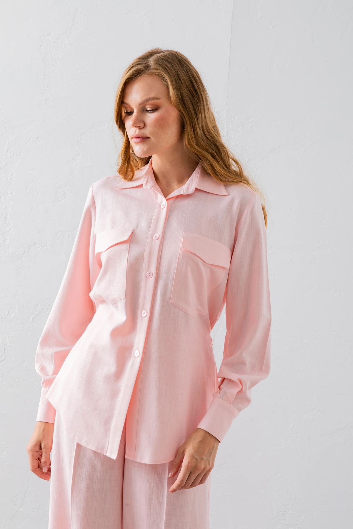 Keten Karışım Kadın İkili Takım