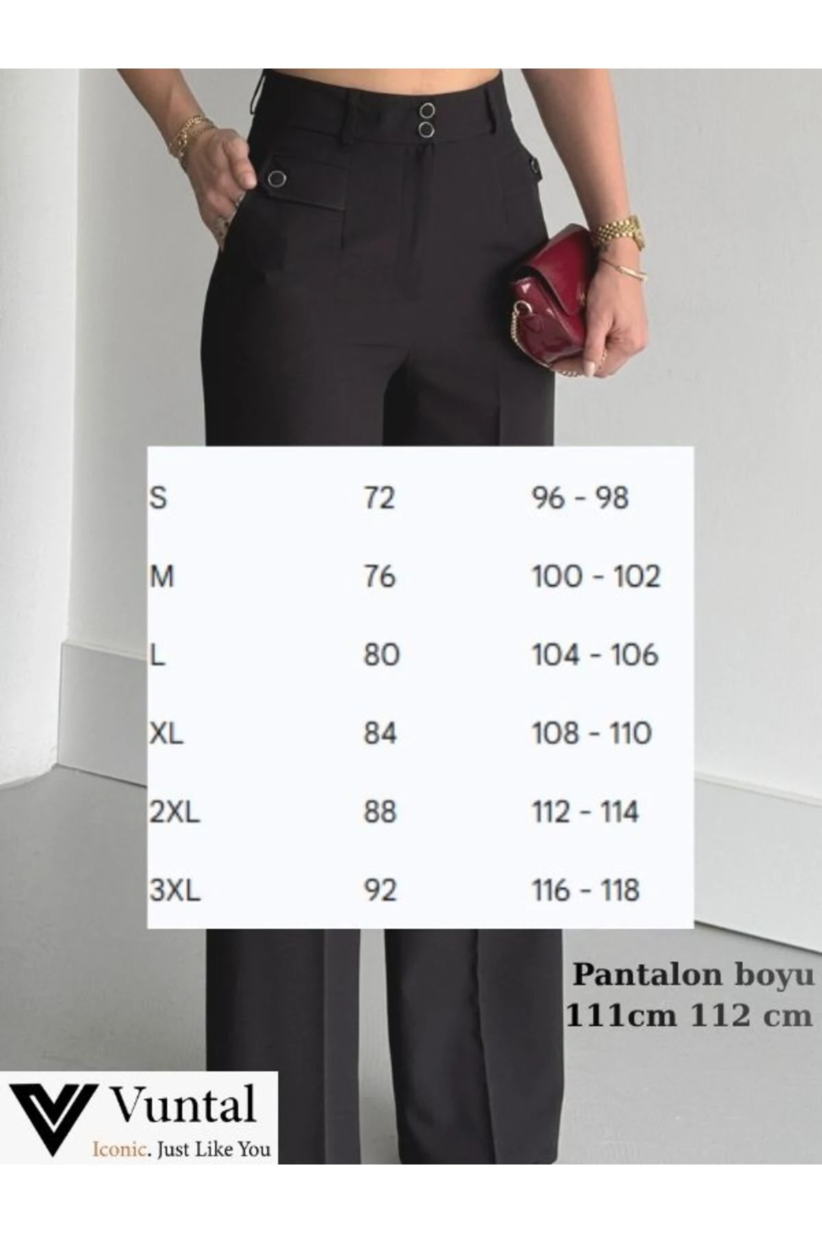 Çift Düğmeli Şık Pantolon