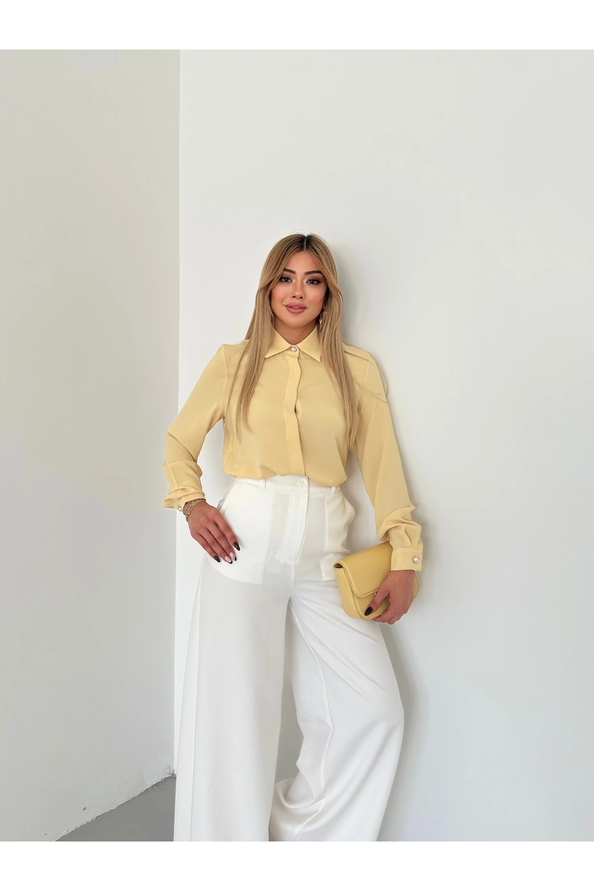 bol paçalı palazzo pantaloon