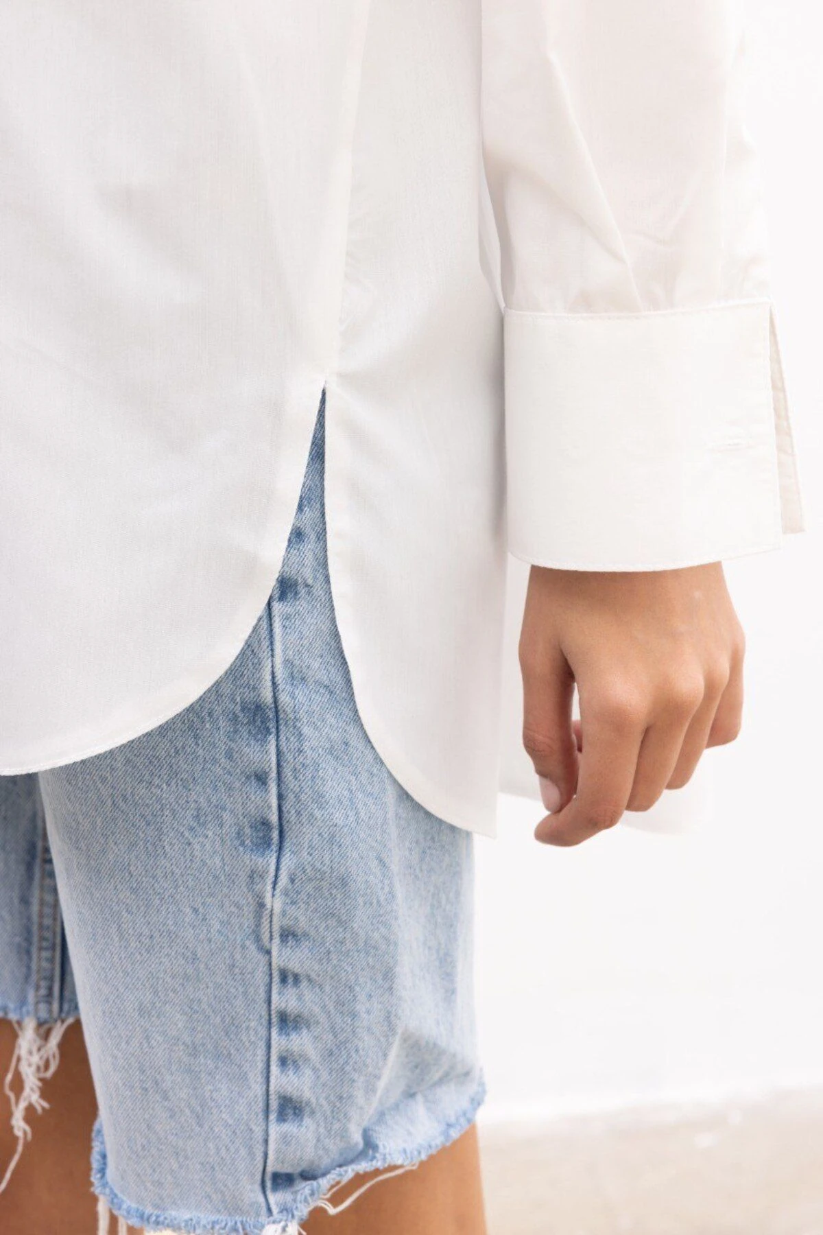 Oversize Poplin Gömlek