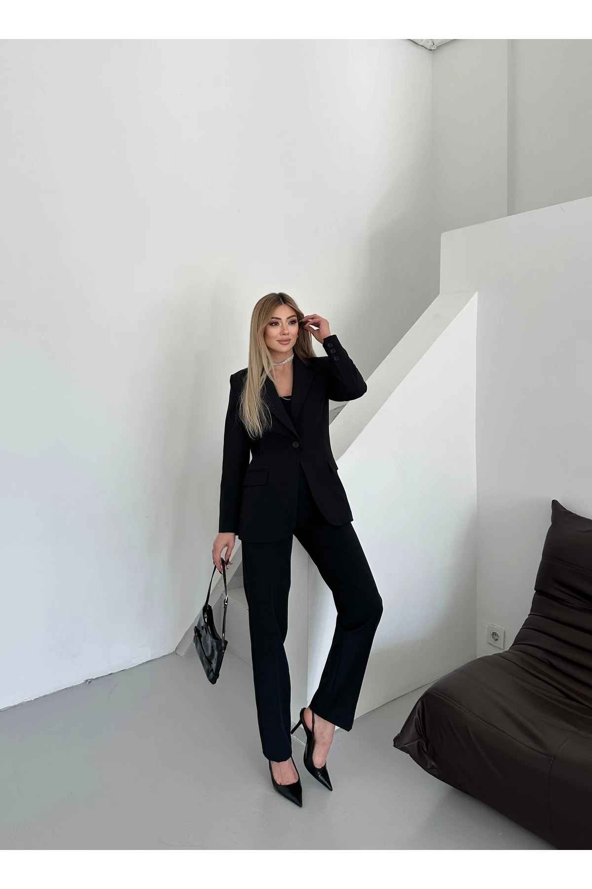 Women’s Classic Two-Piece Blazer Set