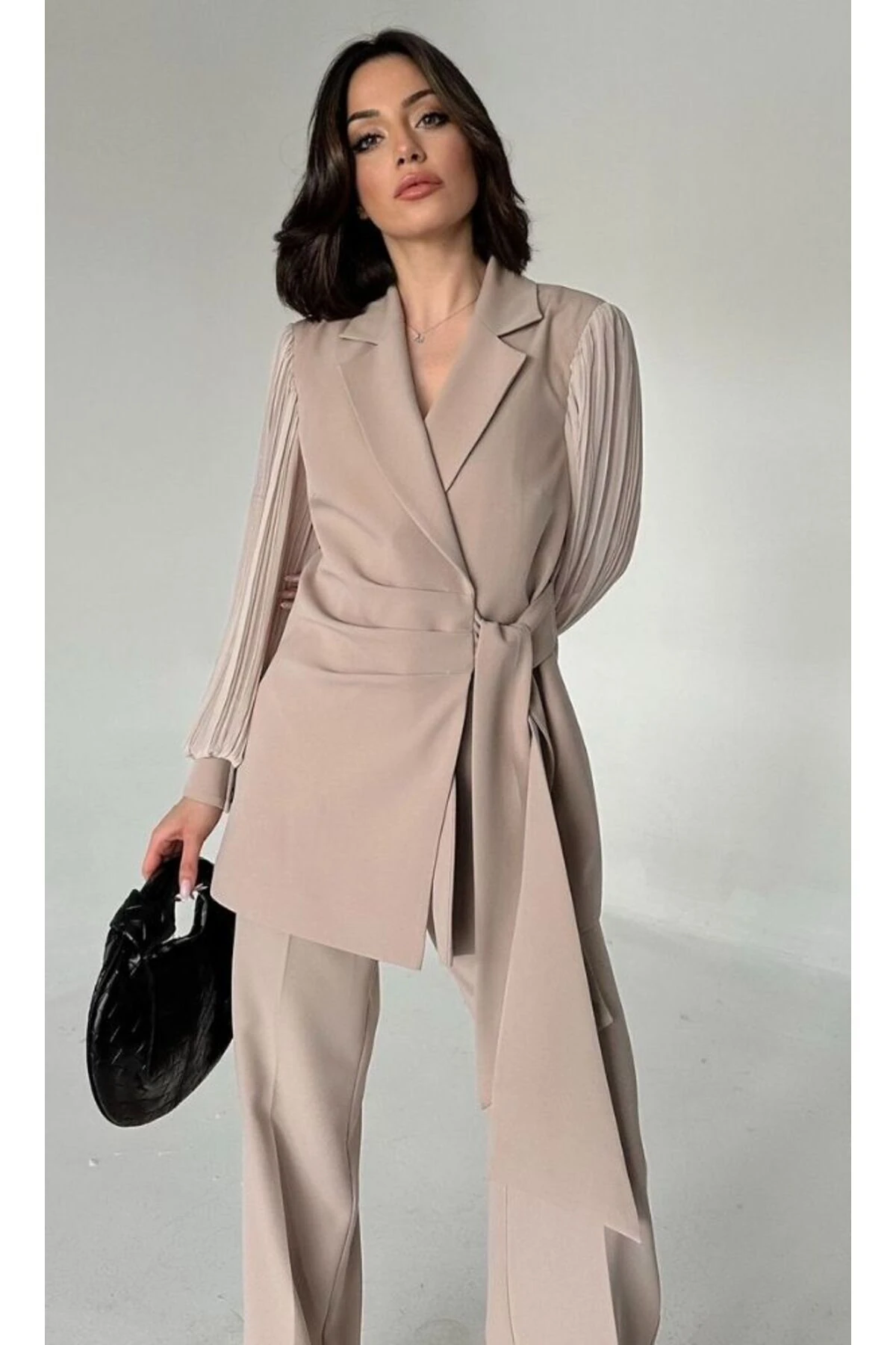 ŞİFON KOLLU İKİLİ TAKIM - vi̇zon