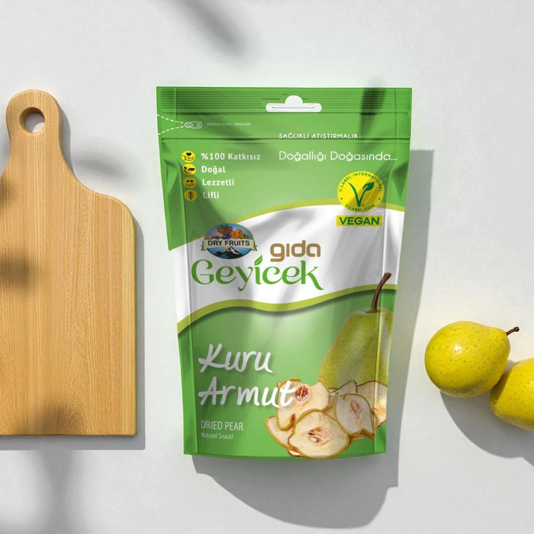 Geyicek Gıda Kurutulmuş Armut 50 Gr