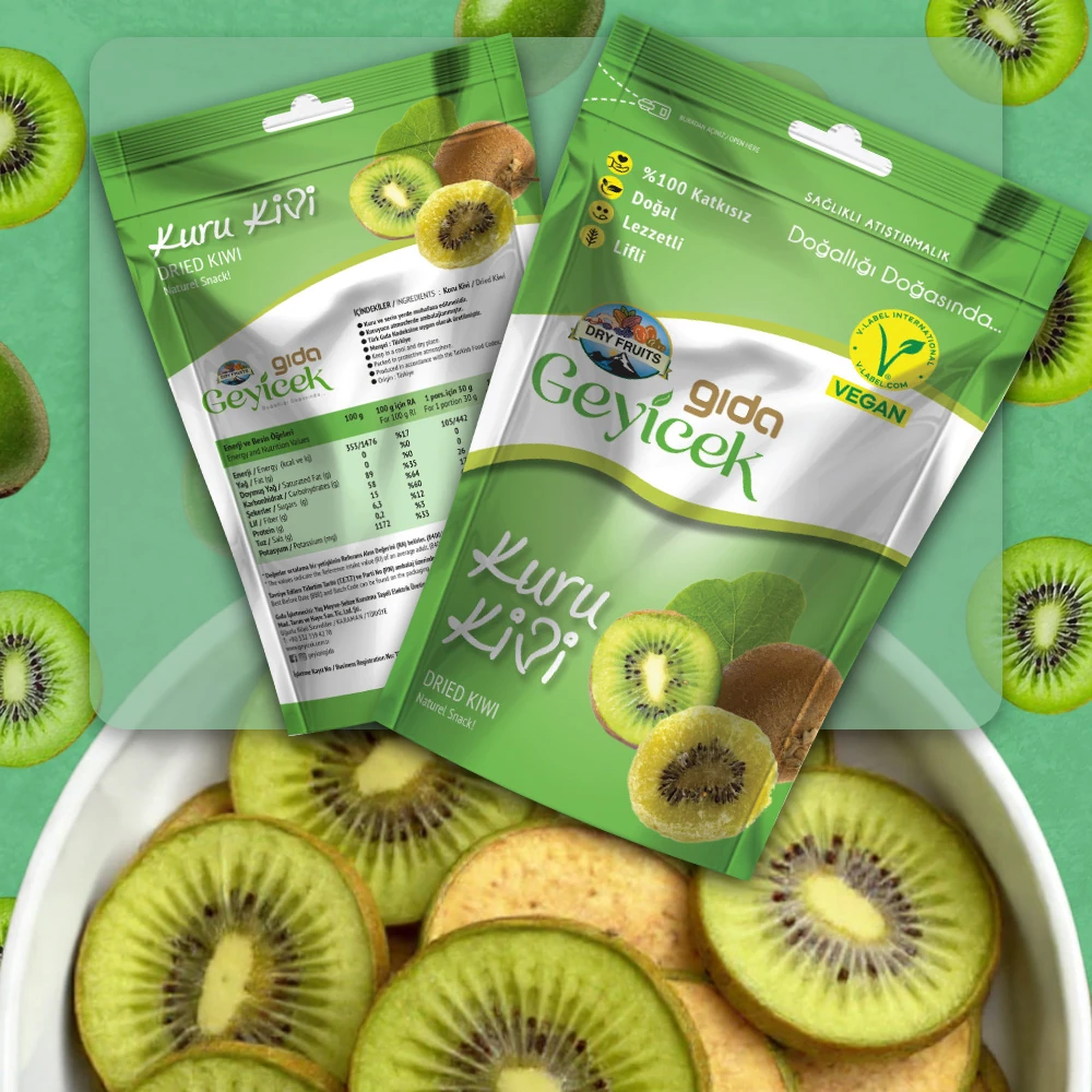 Geyicek Gıda Kurutulmuş Kivi 30 Gr