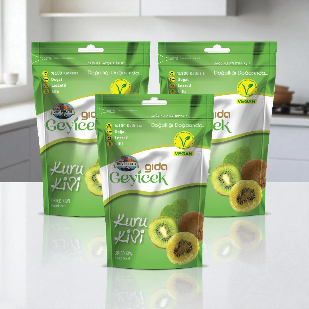Geyicek Gıda 3'lü Kurutulmuş Kivi 30 Gr