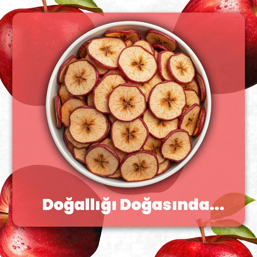 Geyicek Gıda Kurutulmuş Elma 50 Gr