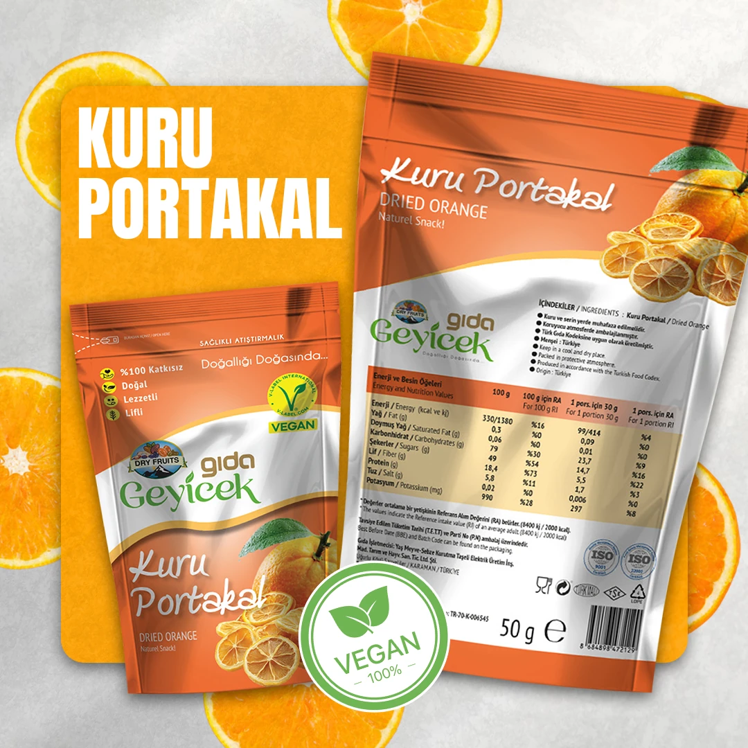 Geyicek Gıda C-Fresh 2x30 Gr (Limon/Portakal)