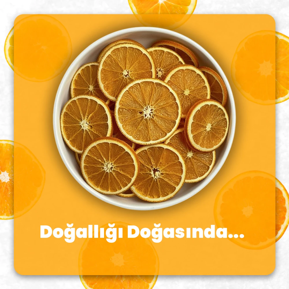 Geyicek Gıda Kurutulmuş Portakal 50 Gr 