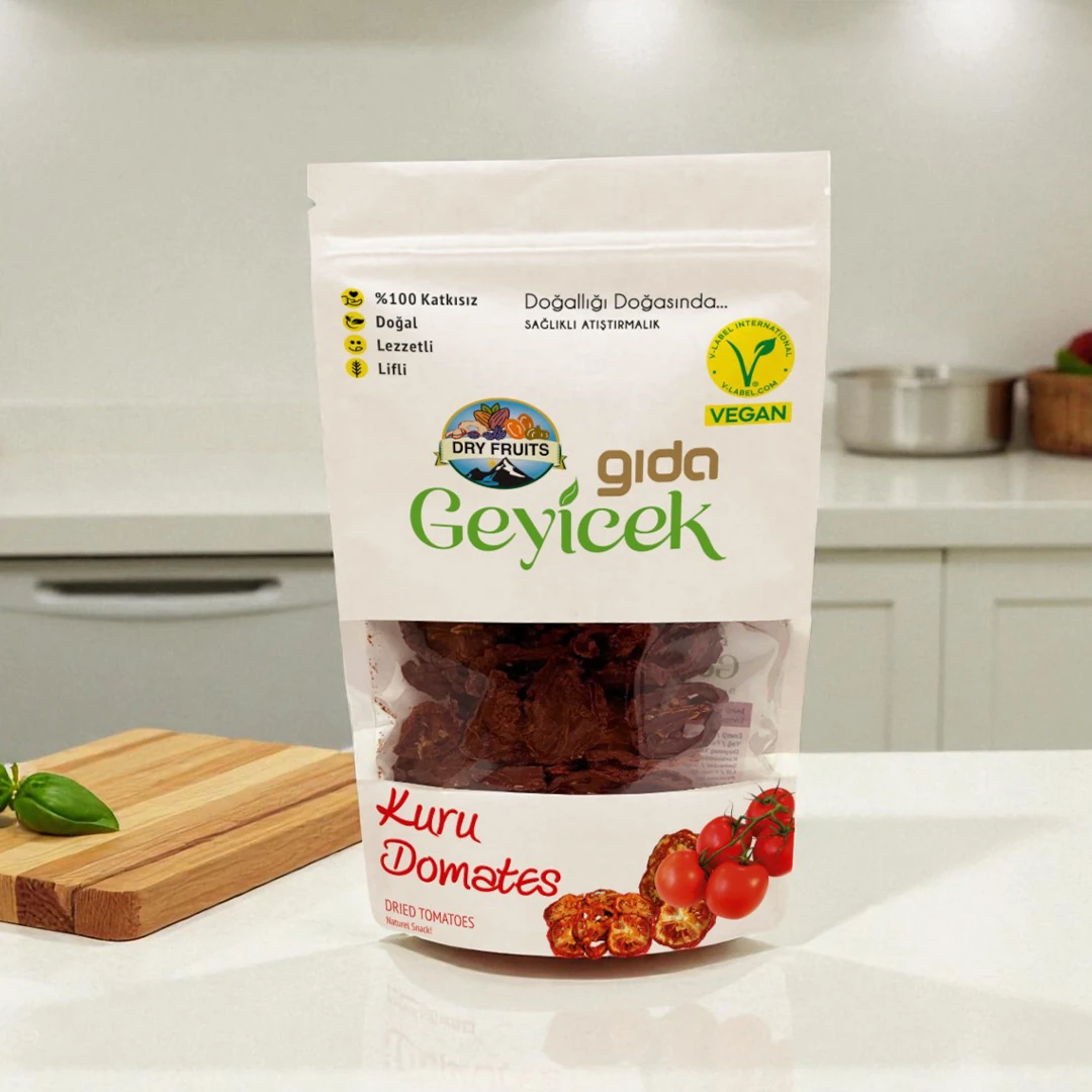 Geyicek Gıda 2'li Kurutulmuş Domates 100 Gr 