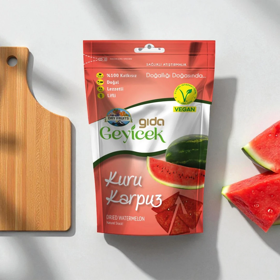 Geyicek Gıda Kurutulmuş Karpuz 30 Gr