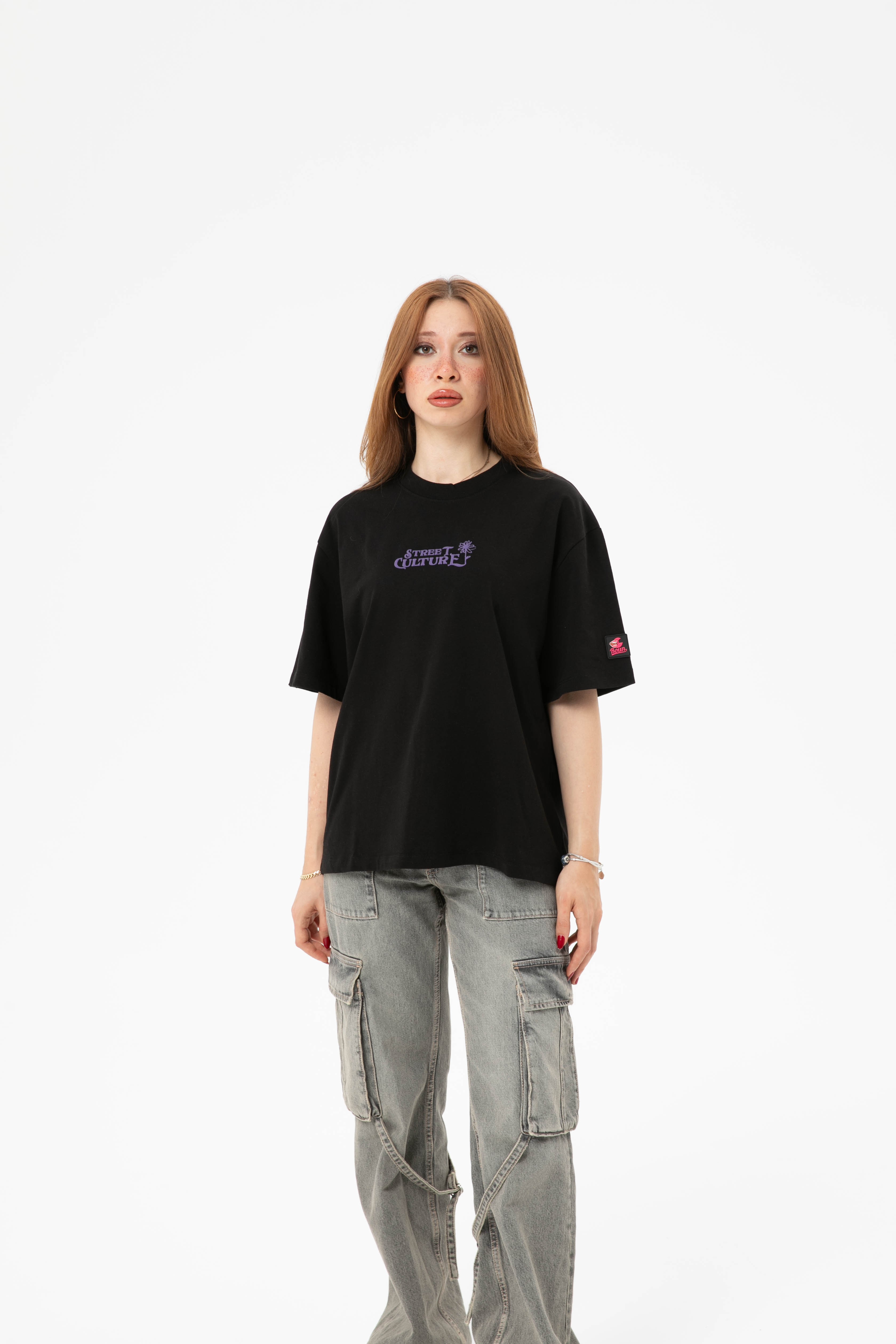 “Lilac” Cropped Tee