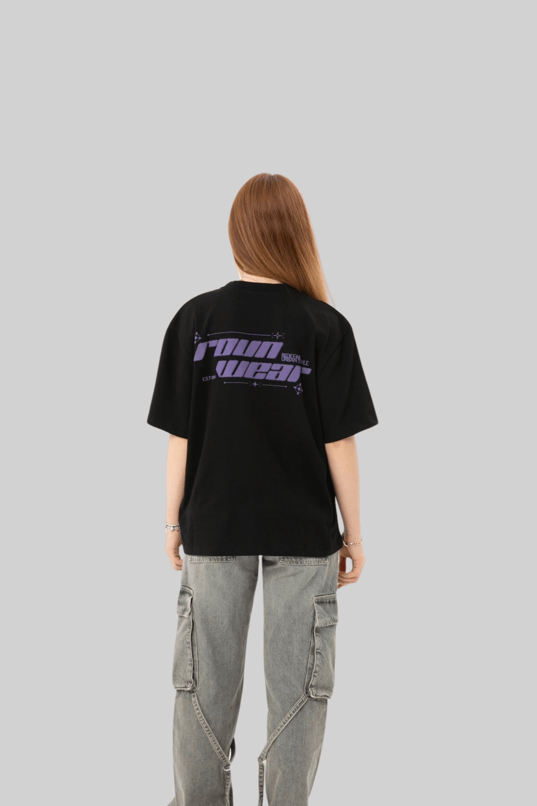 “Lilac” Cropped Tee