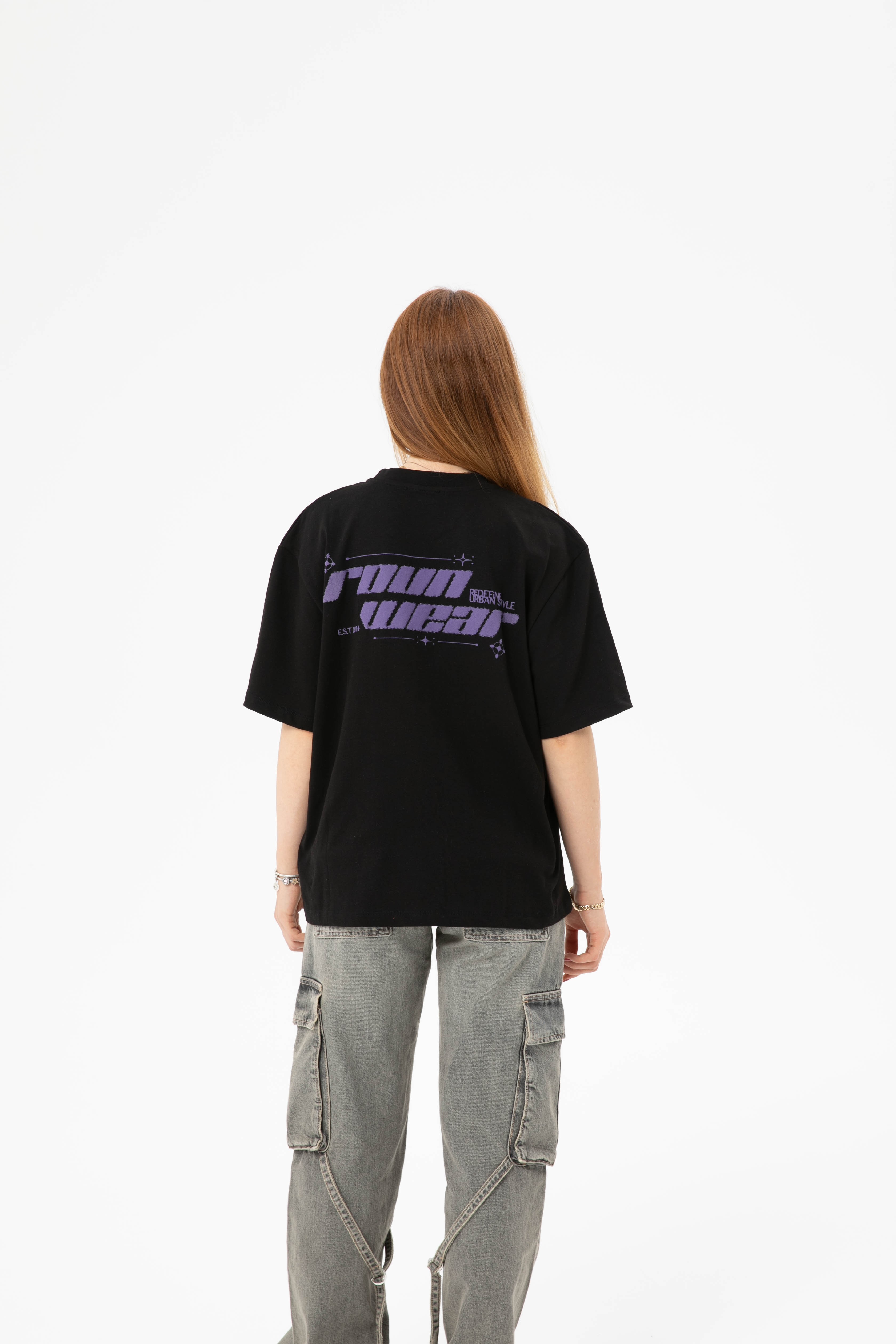 “Lilac” Cropped Tee