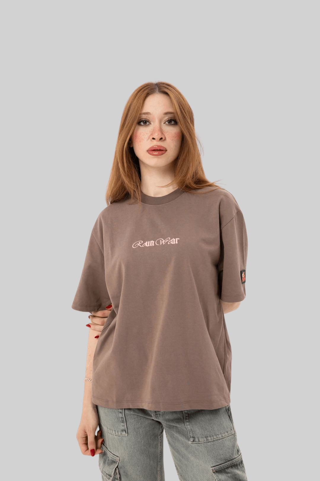 “Chocolate Cosmos” Cropped Tee