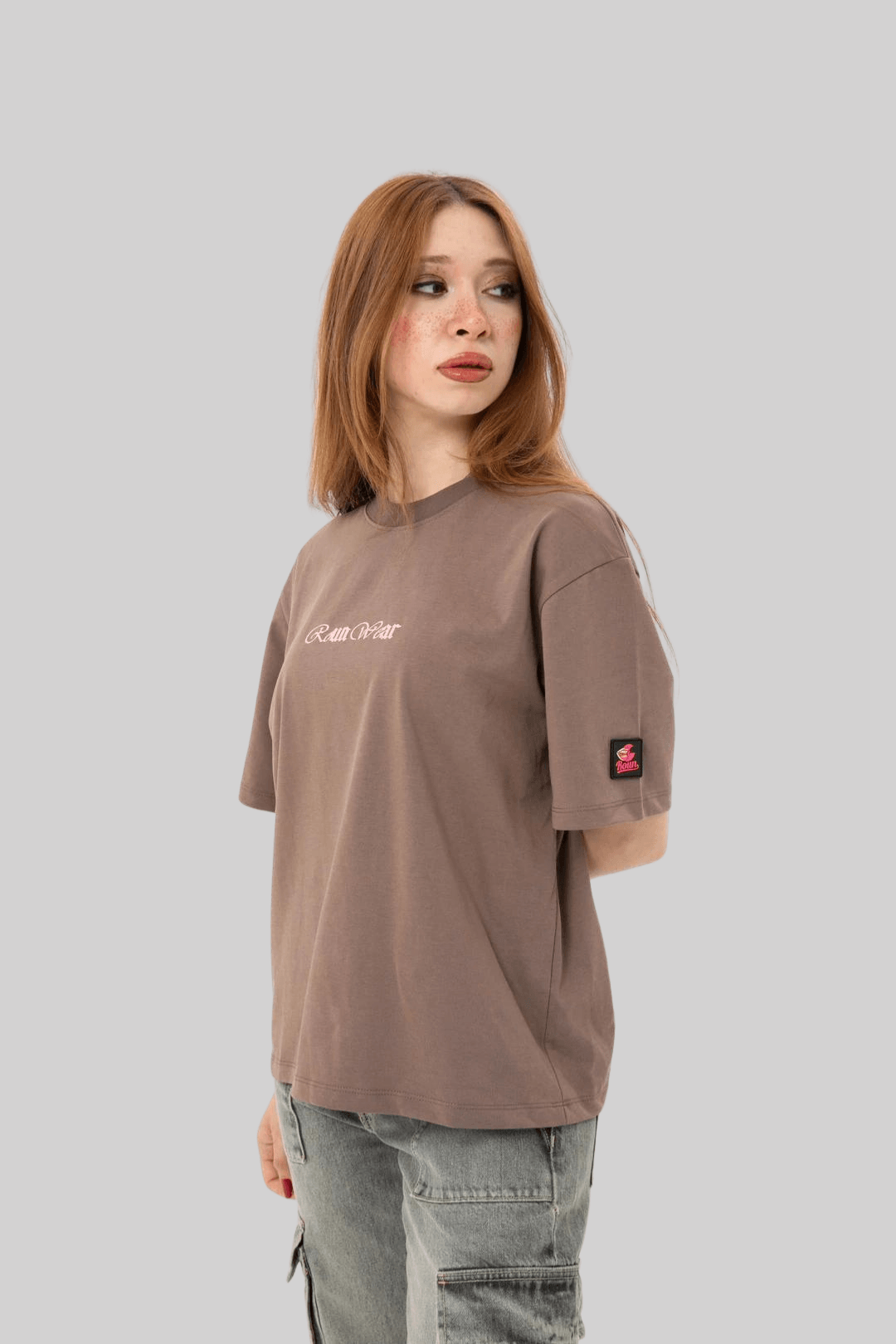 “Chocolate Cosmos” Cropped Tee